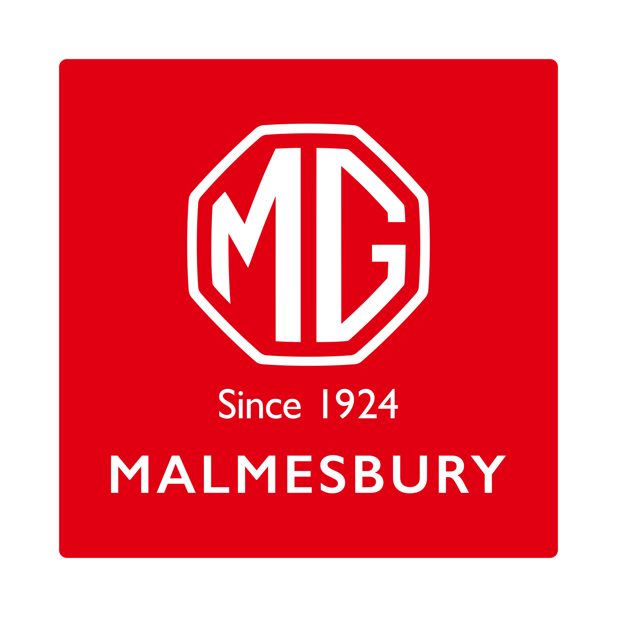 MG Malmesbury dealership logo