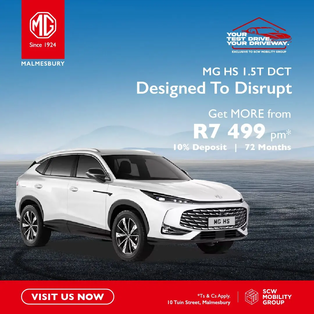 MG HS 1.5T DCT from R7 499pm*