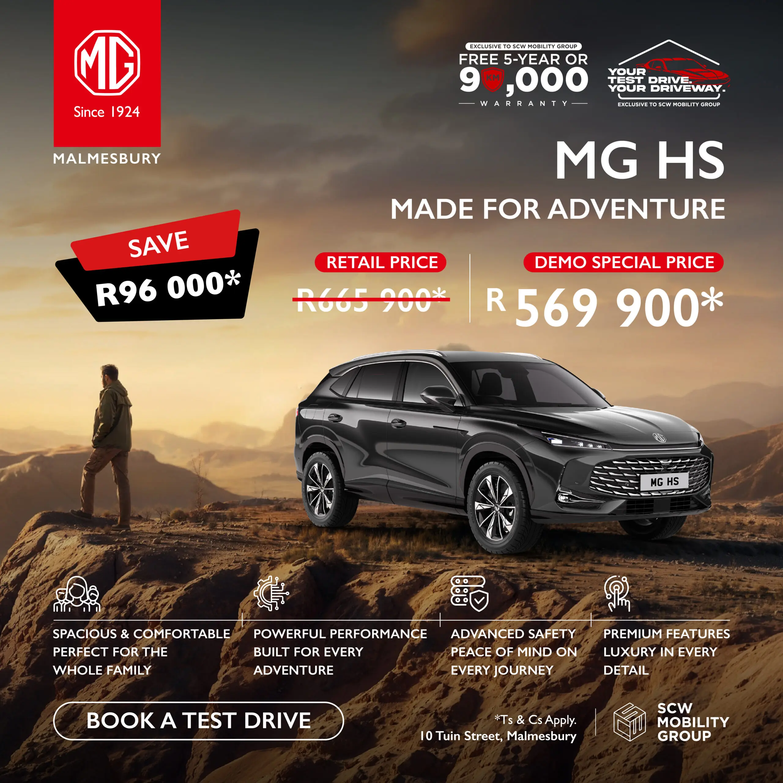 MG HS demo from R569 900*